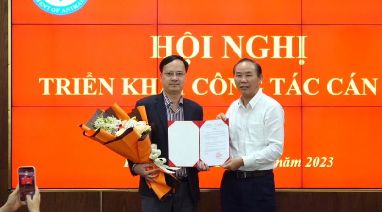 Ông Phan Quang Minh giữ chức Phó Cục trưởng Cục Thú y