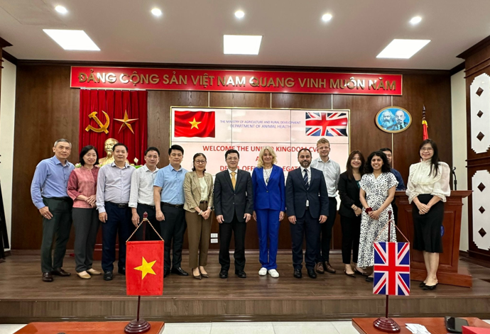 Tăng cường hợp tác trong lĩnh vực Thú y giữa Việt Nam và Vương quốc Anh